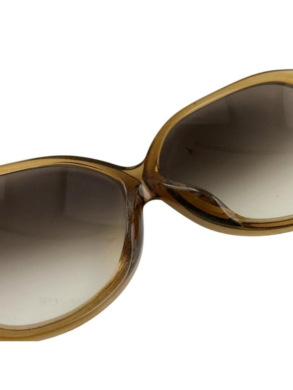 Louis Vuitton Oversize Acetate Gold Brown Sunglasses Eyewear - Picture 7 of 12